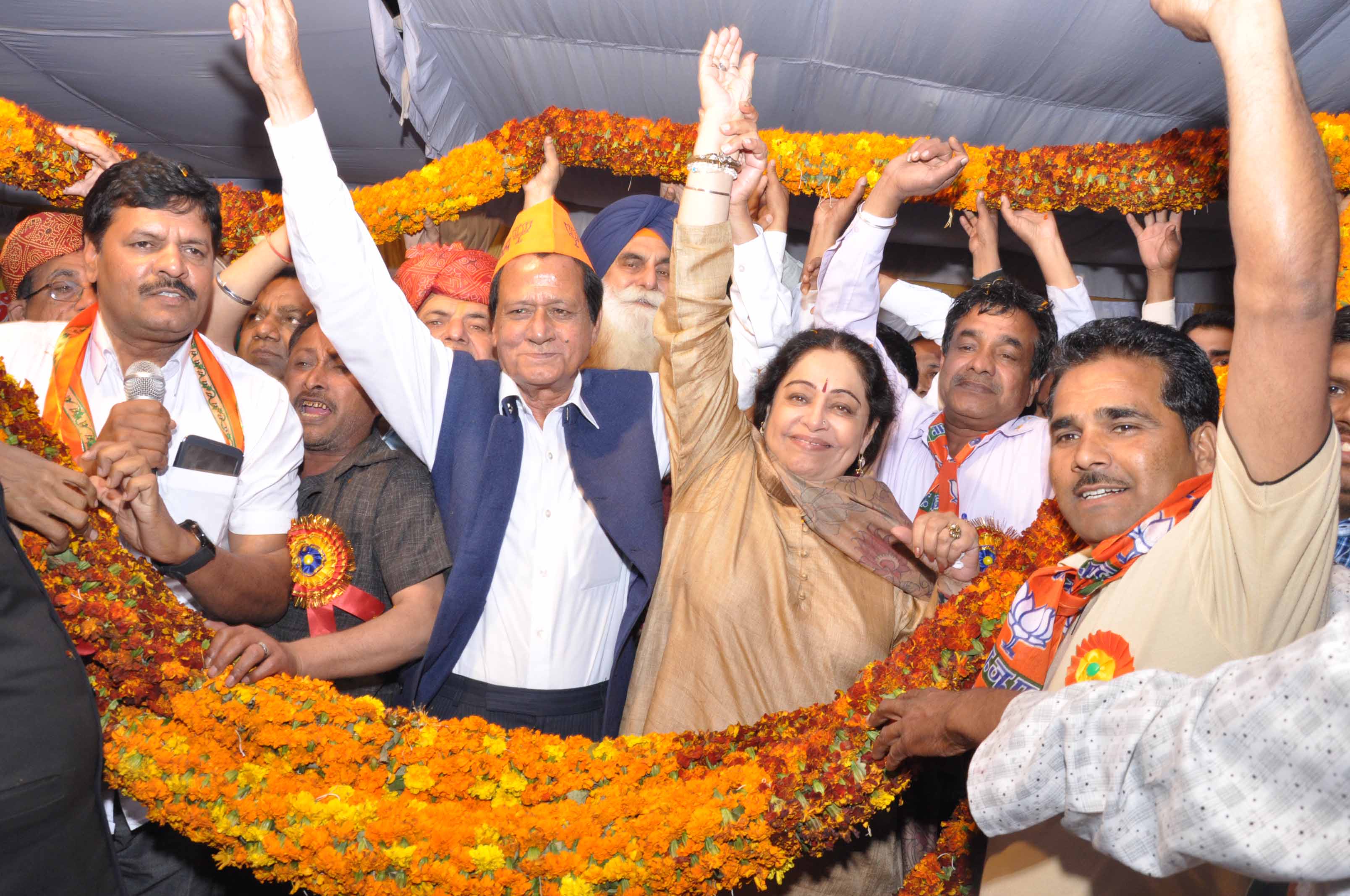 BJP’s Kirron Kher Wins from Chandigarh